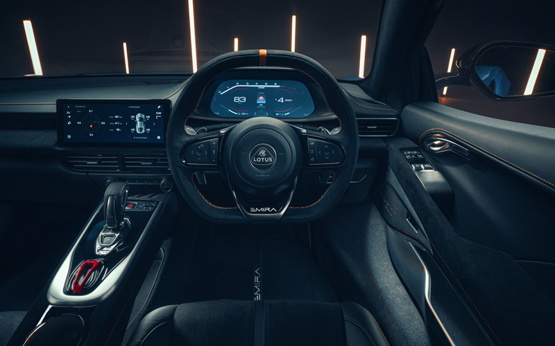 2025 Lotus Emira Interior Features: Luxury, Advanced Technology, and Sustainable Design for a Premium EV Experience