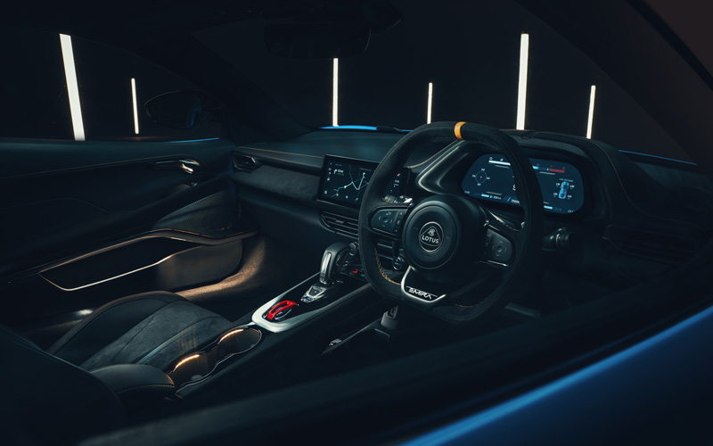 2025 Lotus Emira Interior Features: Luxury, Advanced Technology, and Sustainable Design for a Premium EV Experience
